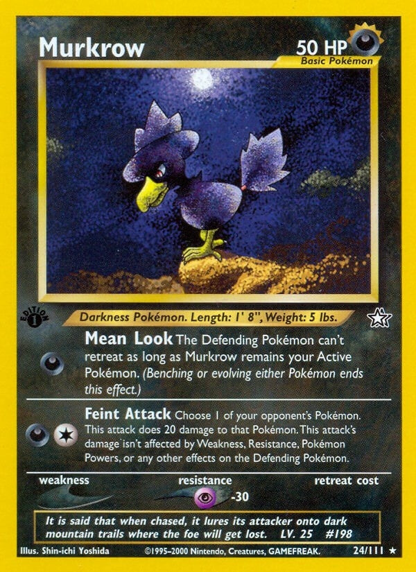 Image for Murkrow (Neo Genesis) (024/111) - Pokemon