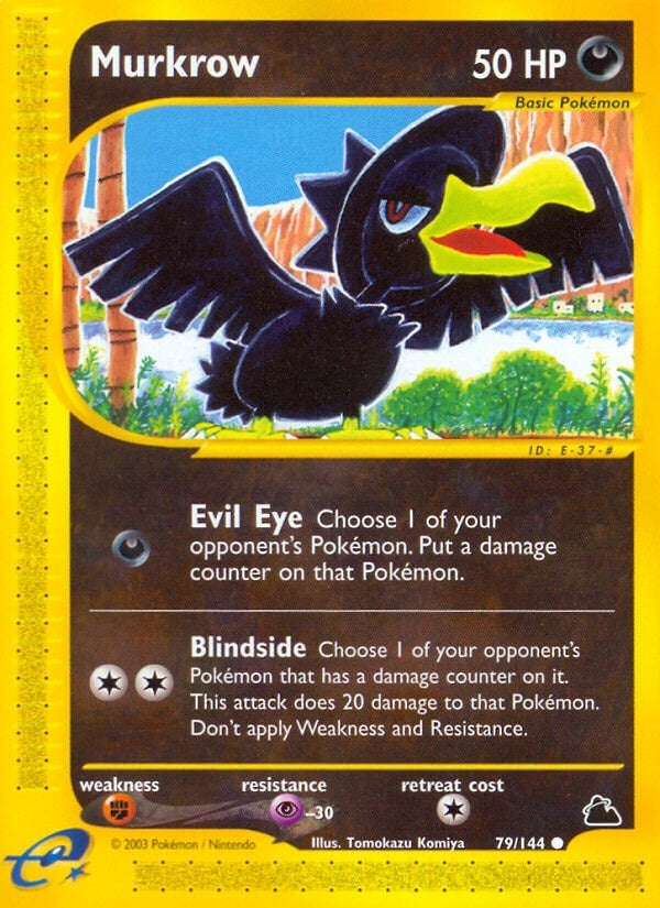 Image for Murkrow (Skyridge) (079/144) - Pokemon