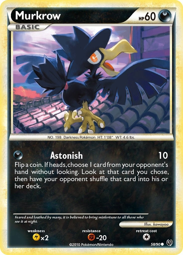 Image for Murkrow (58) (Undaunted) (58/90) - Pokemon