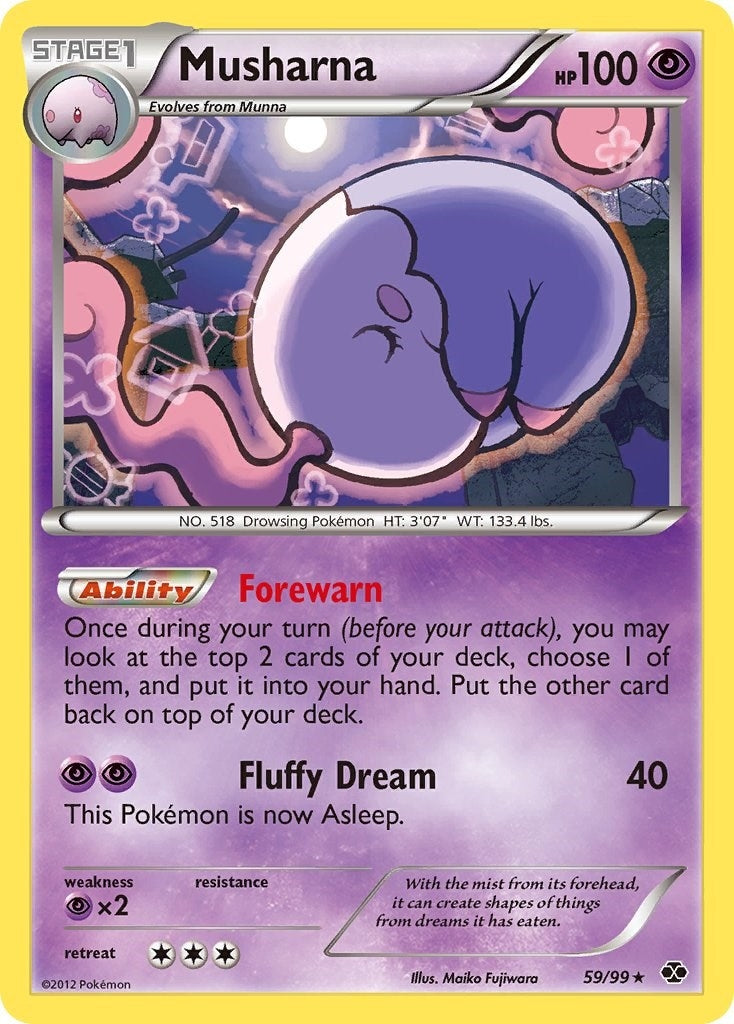 Image for Musharna (Next Destinies) (59/99) - Pokemon