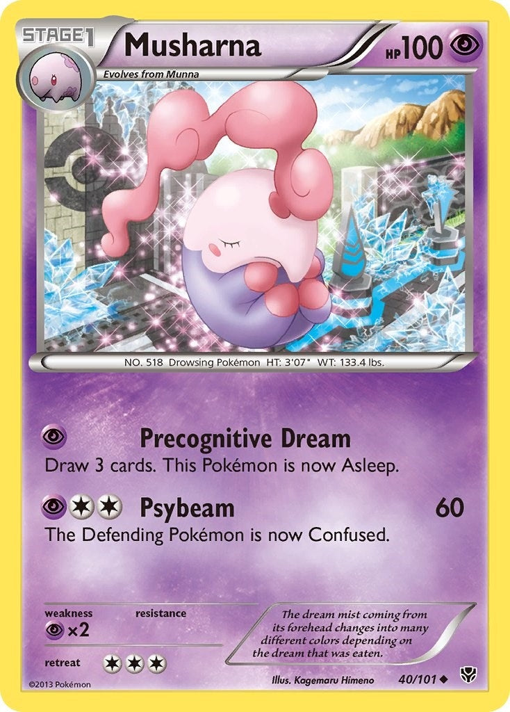 Image for Musharna (Plasma Blast) (40/101) - Pokemon