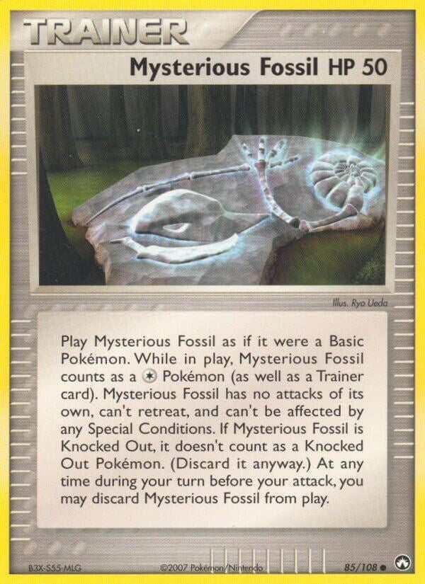 Image for Mysterious Fossil (Power Keepers) (85/108) - Pokemon