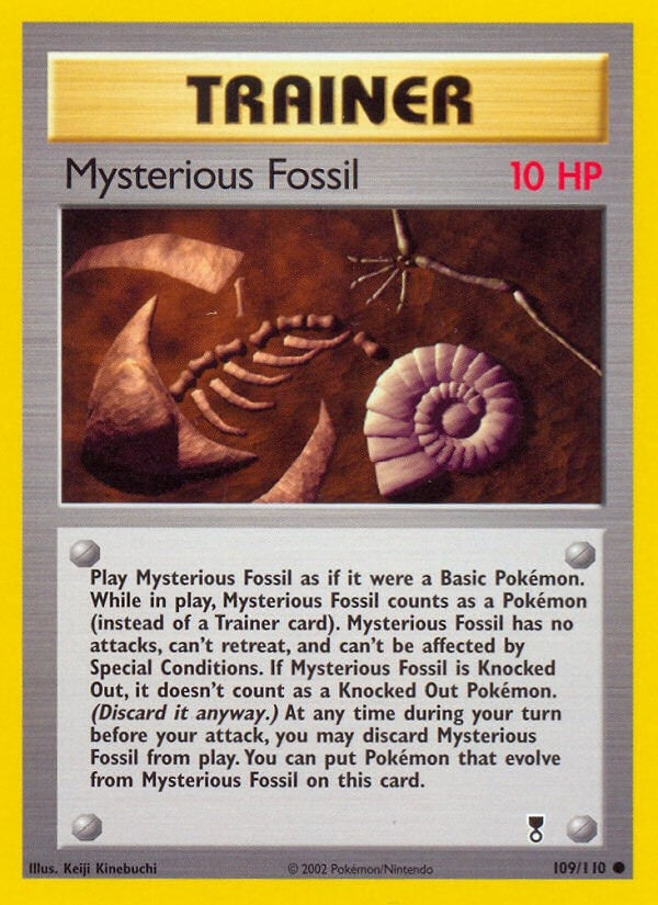 Image for Mysterious Fossil (Legendary Collection) (109/110) - Pokemon