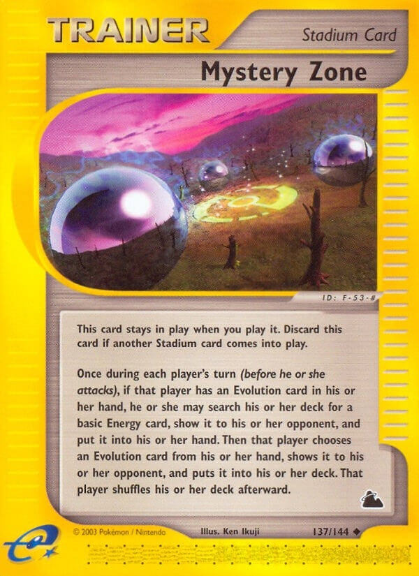 Image for Mystery Zone (Skyridge) (137/144) - Pokemon