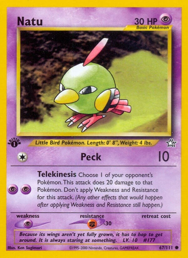 Image for Natu (Neo Genesis) (067/111) - Pokemon