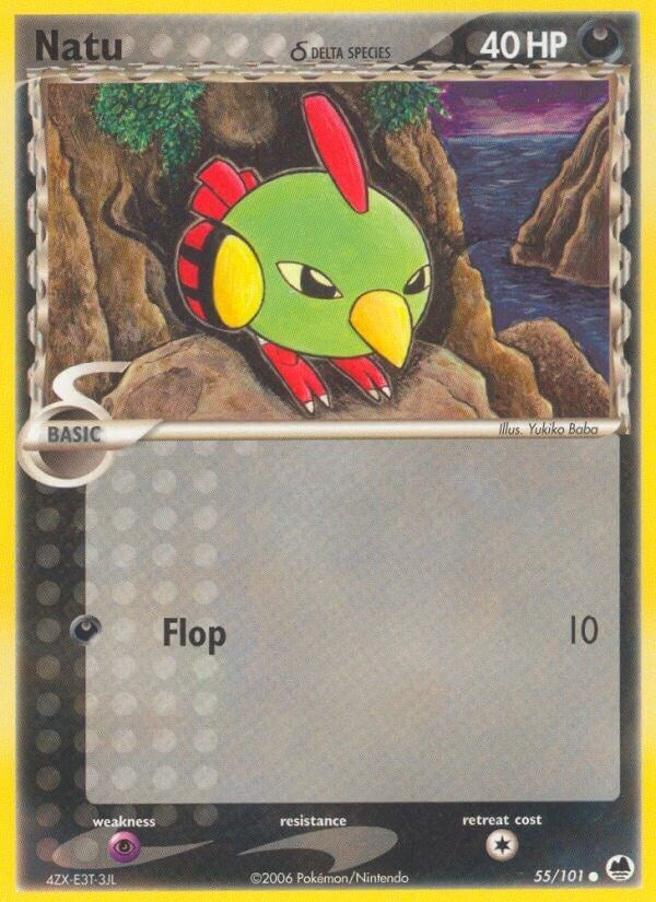 Image for Natu (Delta Species) (Dragon Frontiers) (55/101) - Pokemon