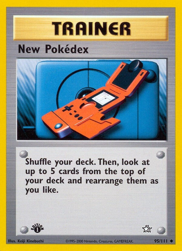 Image for New Pokedex (Neo Genesis) (095/111) - Pokemon