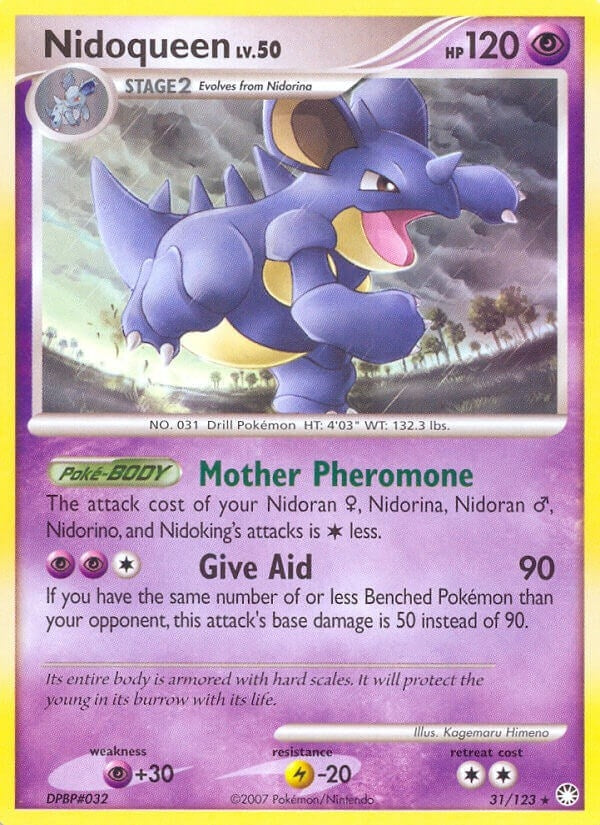Image for Nidoqueen (Mysterious Treasures) (31/123) - Pokemon