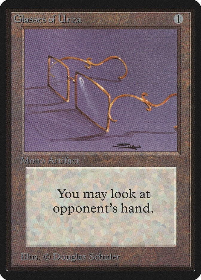 Image for Glasses of Urza (Beta Edition) - Magic: The Gathering