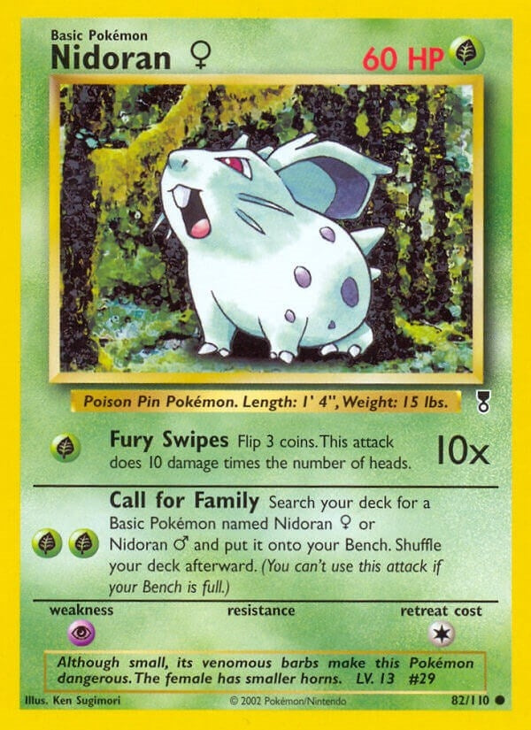 Image for Nidoran F (Legendary Collection) (082/110) - Pokemon