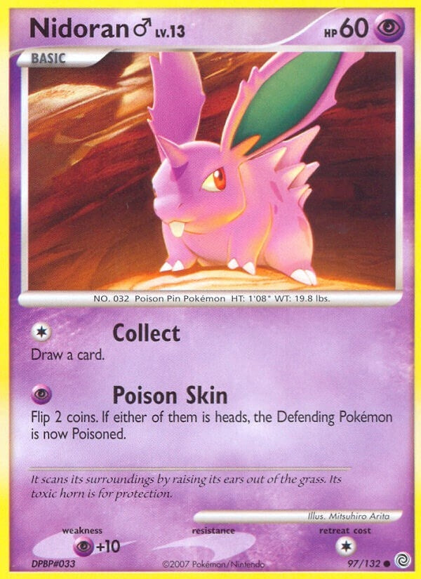 Image for Nidoran M (Secret Wonders) (97/132) - Pokemon