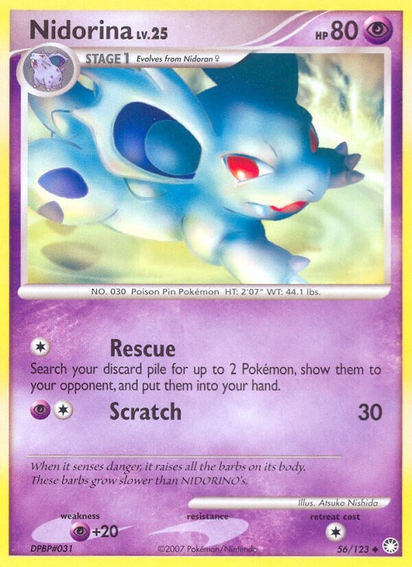 Image for Nidorina (Mysterious Treasures) (56/123) - Pokemon