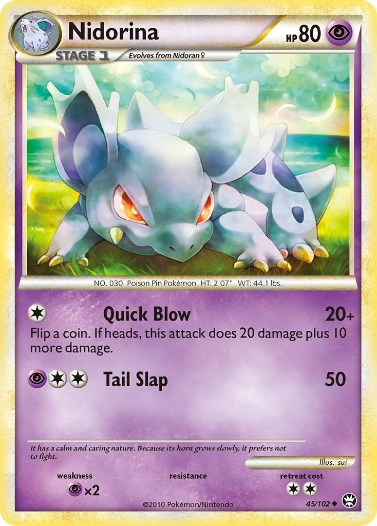 Image for Nidorina (Triumphant) (45/102) - Pokemon