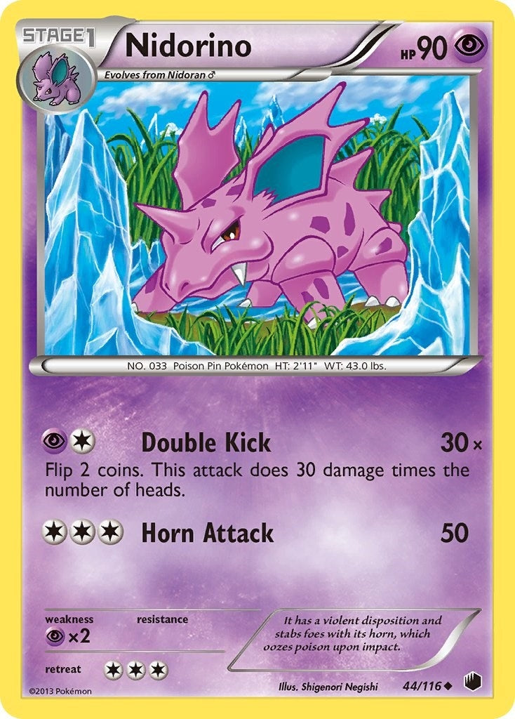 Image for Nidorino (Plasma Freeze) (44/116) - Pokemon