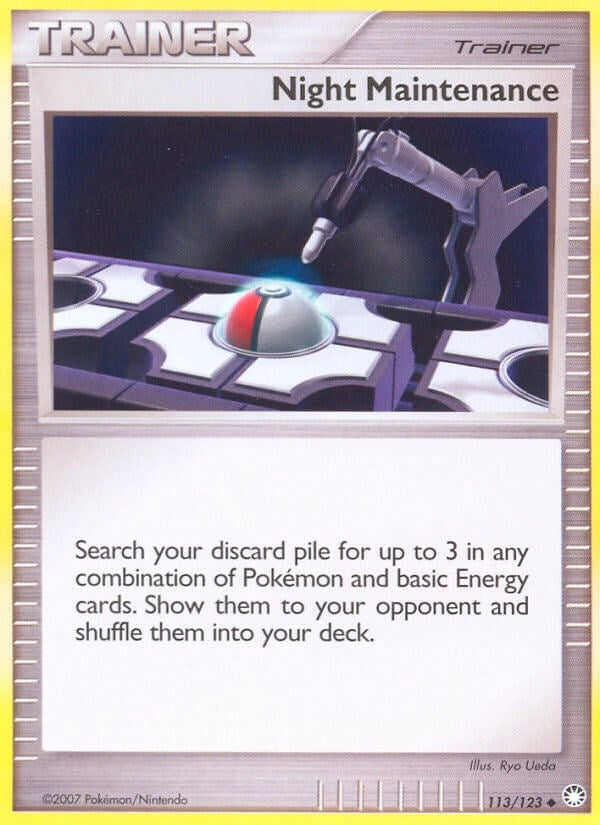 Image for Night Maintenance (Mysterious Treasures) (113/123) - Pokemon