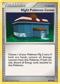 Image for Night Pokemon Center (Diamond and Pearl) (108/130) - Pokemon