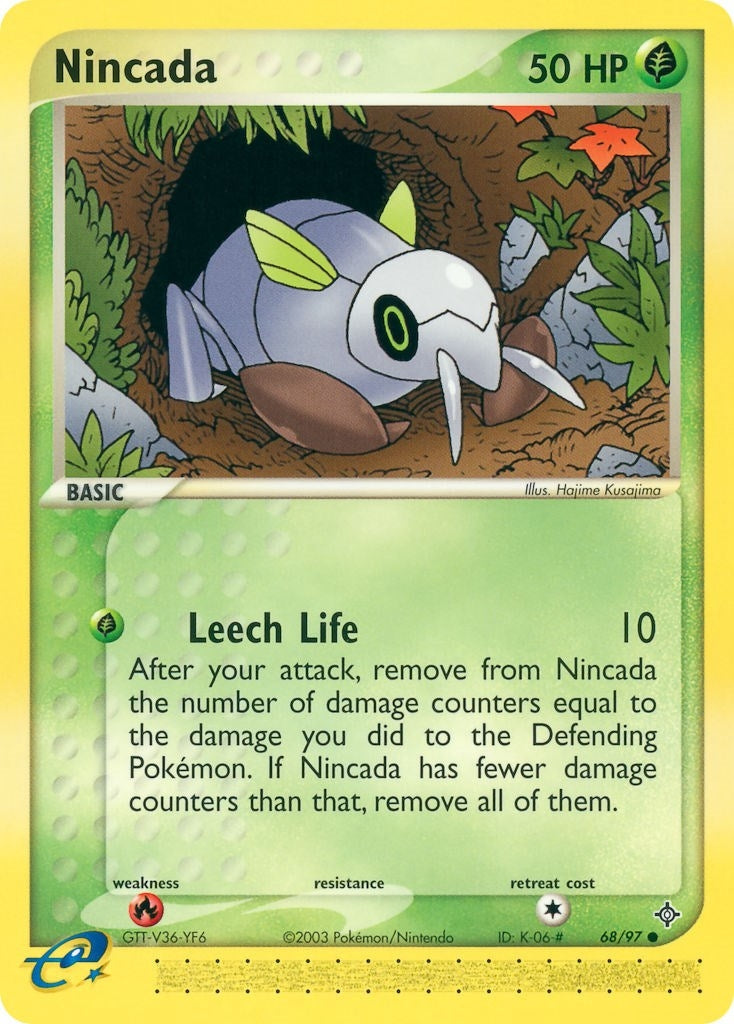 Image for Nincada (Dragon) (68/97) - Pokemon