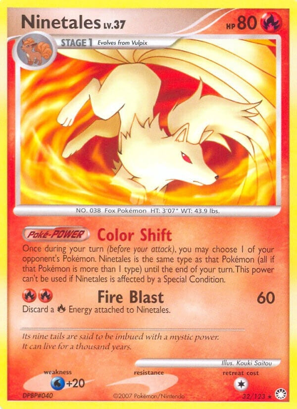Image for Ninetales (Mysterious Treasures) (32/123) - Pokemon