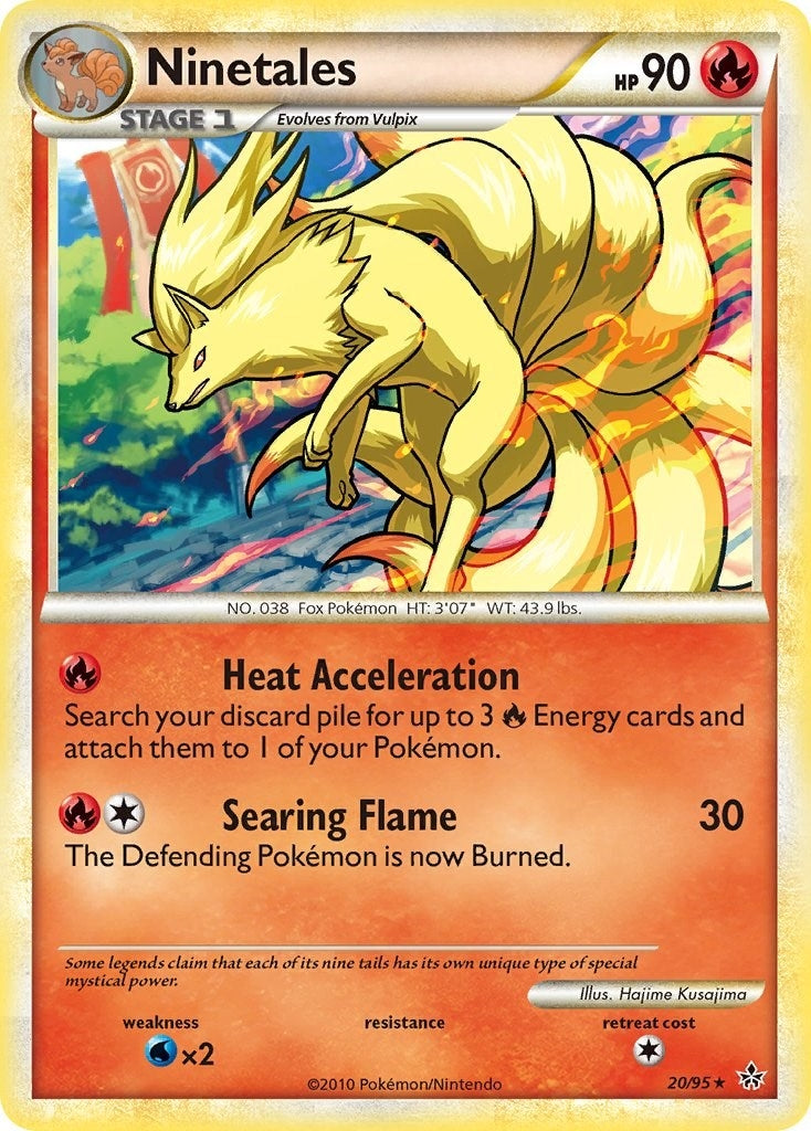 Image for Ninetales (Unleashed) (20/95) - Pokemon