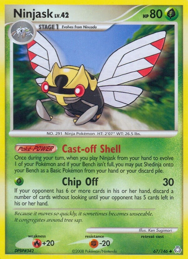 Image for Ninjask (Legends Awakened) (67/146) - Pokemon