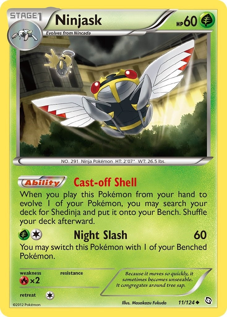 Image for Ninjask (Dragons Exalted) (11/124) - Pokemon