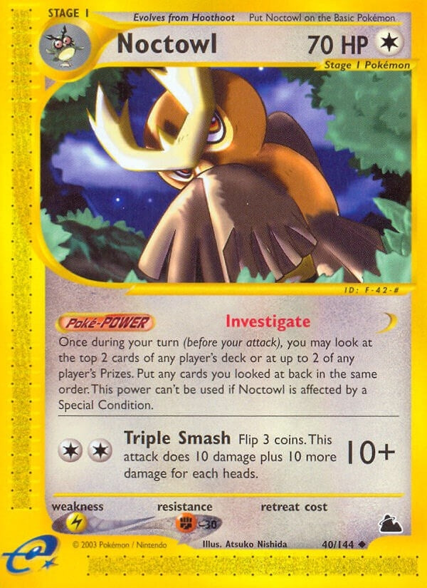 Image for Noctowl (Skyridge) (040/144) - Pokemon