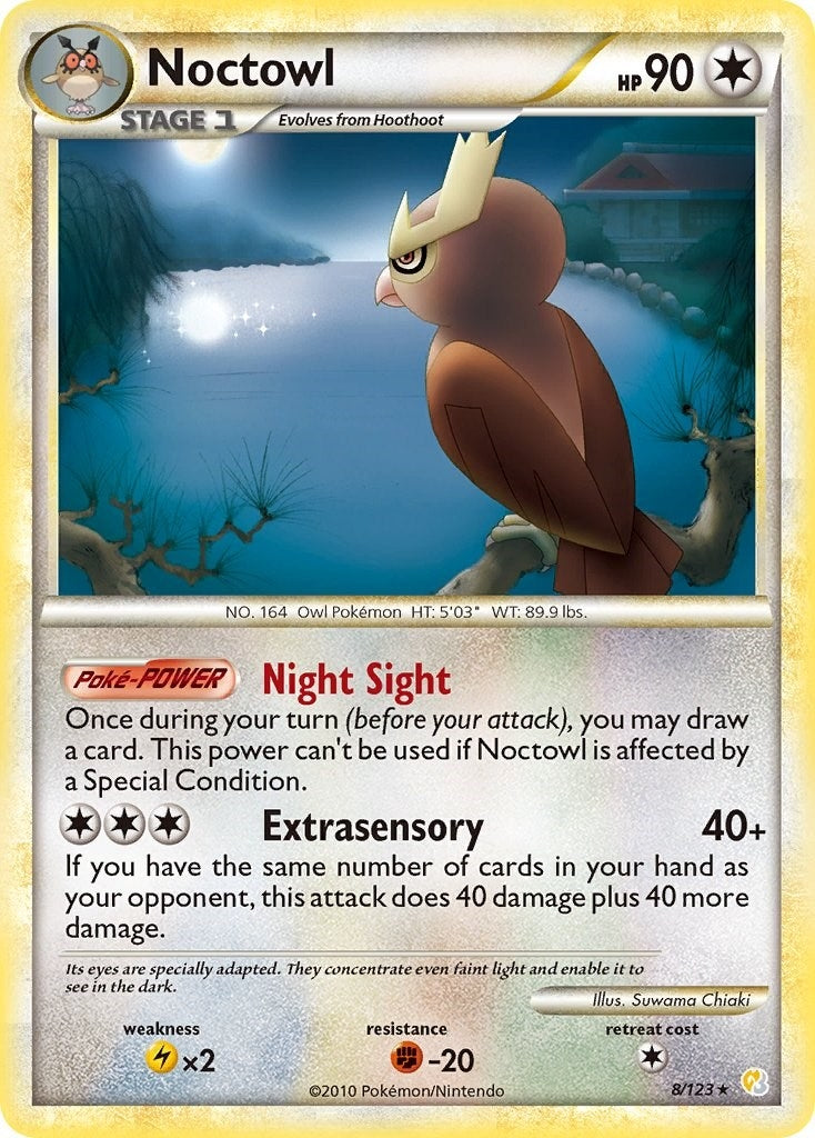 Image for Noctowl (HeartGold SoulSilver) (8/123) - Pokemon