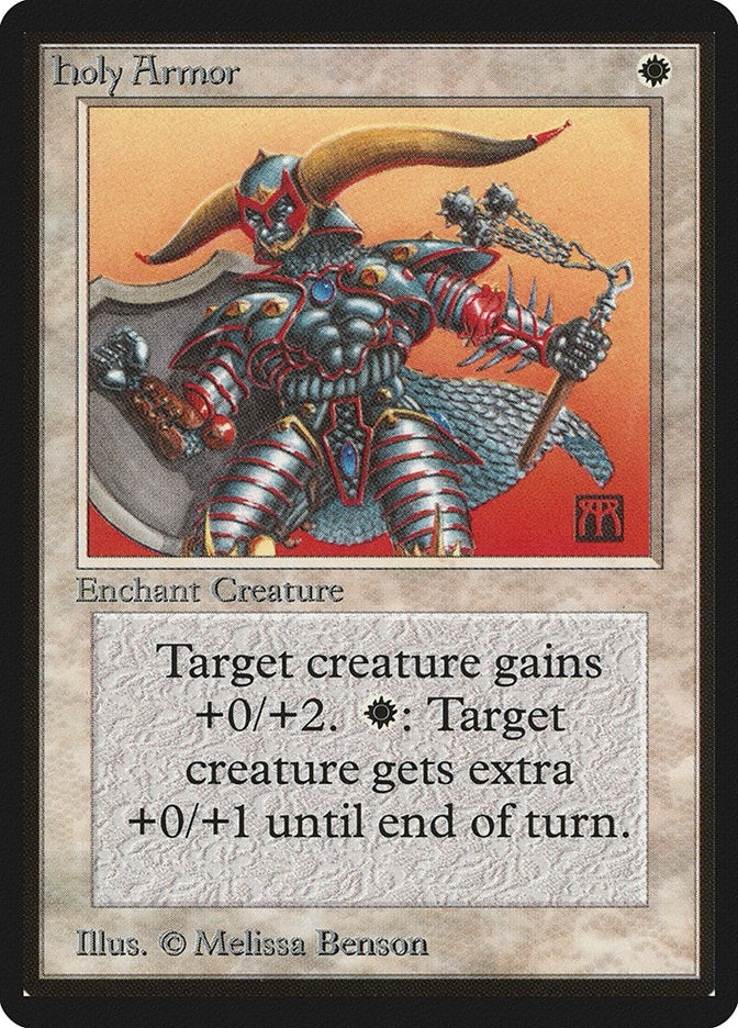 Image for Holy Armor (Beta Edition) - Magic: The Gathering