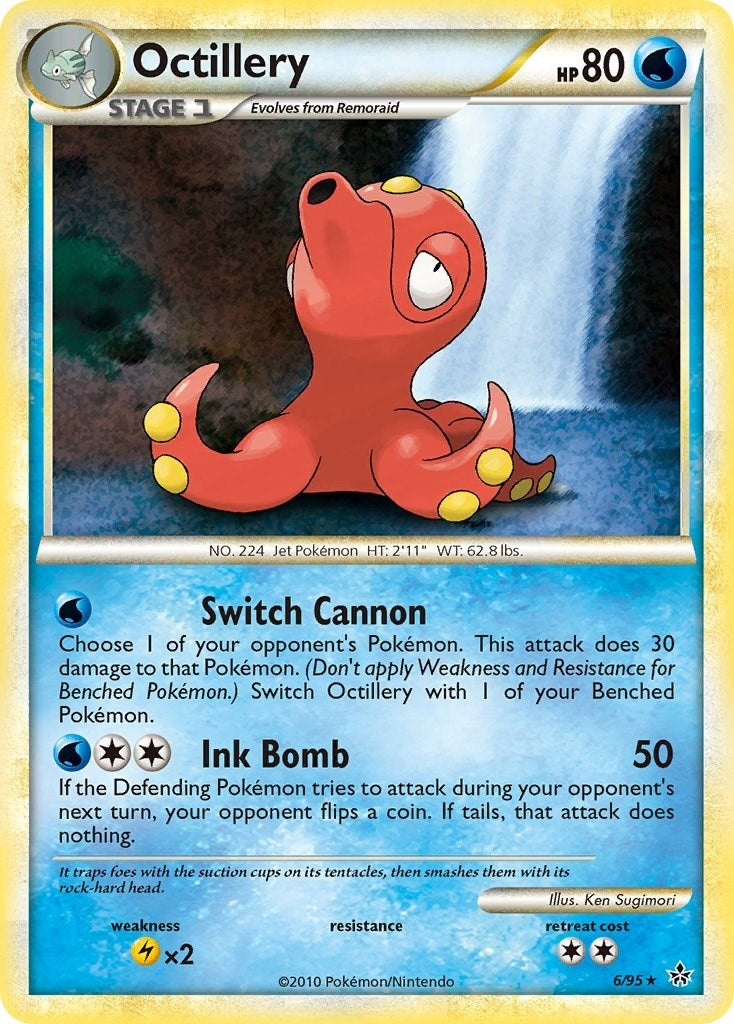 Image for Octillery (Unleashed) (6/95) - Pokemon