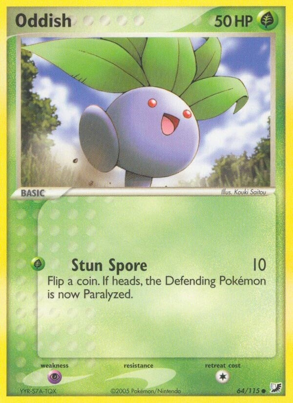 Image for Oddish (Unseen Forces) (64/115) - Pokemon
