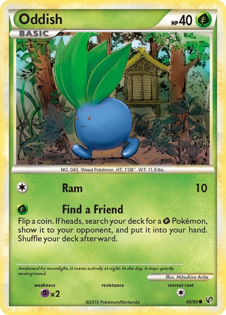 Image for Oddish (Undaunted) (60/90) - Pokemon