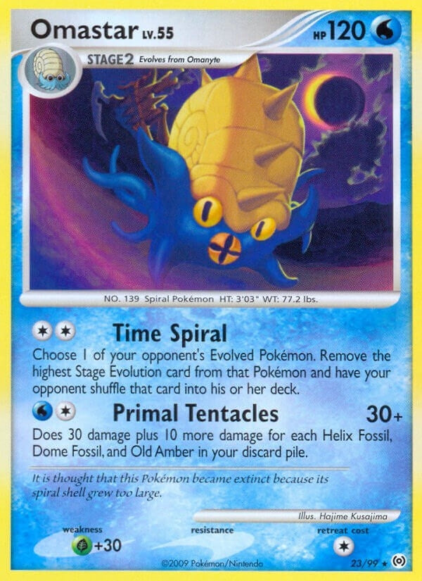 Image for Omastar (Arceus) (23/99) - Pokemon