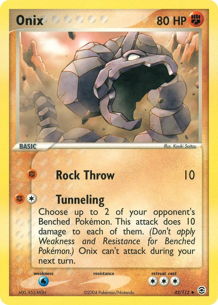 Image for Onix (FireRed & LeafGreen) (42/112) - Pokemon