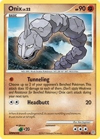 Image for Onix (Diamond and Pearl) (92/130) - Pokemon