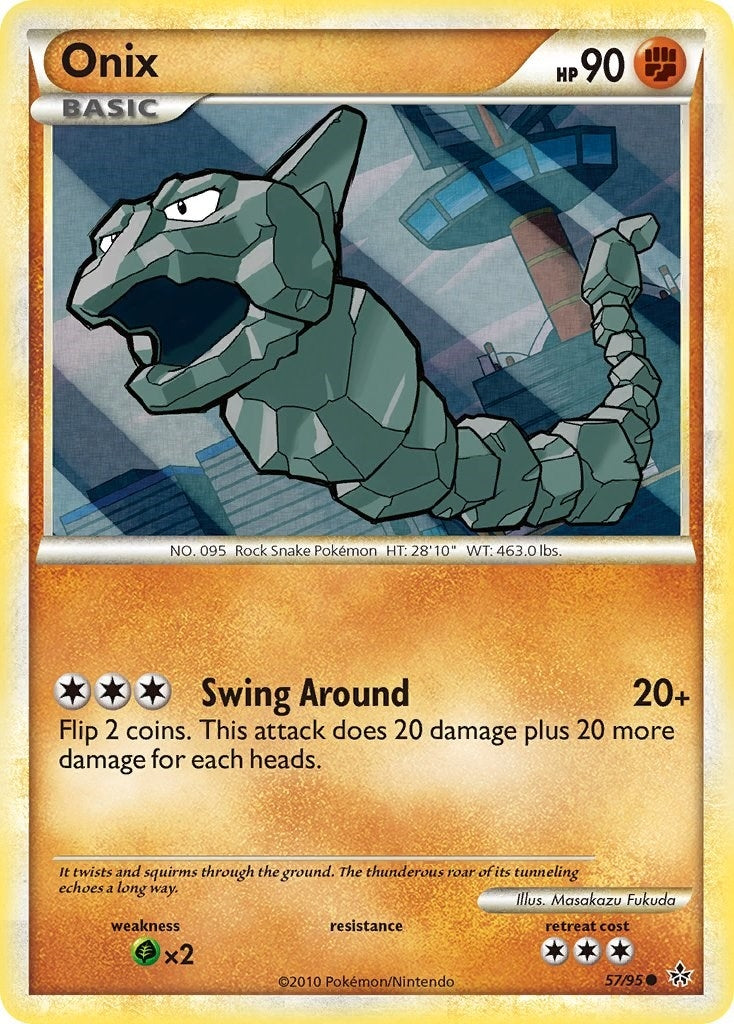 Image for Onix (57) (Unleashed) (57/95) - Pokemon