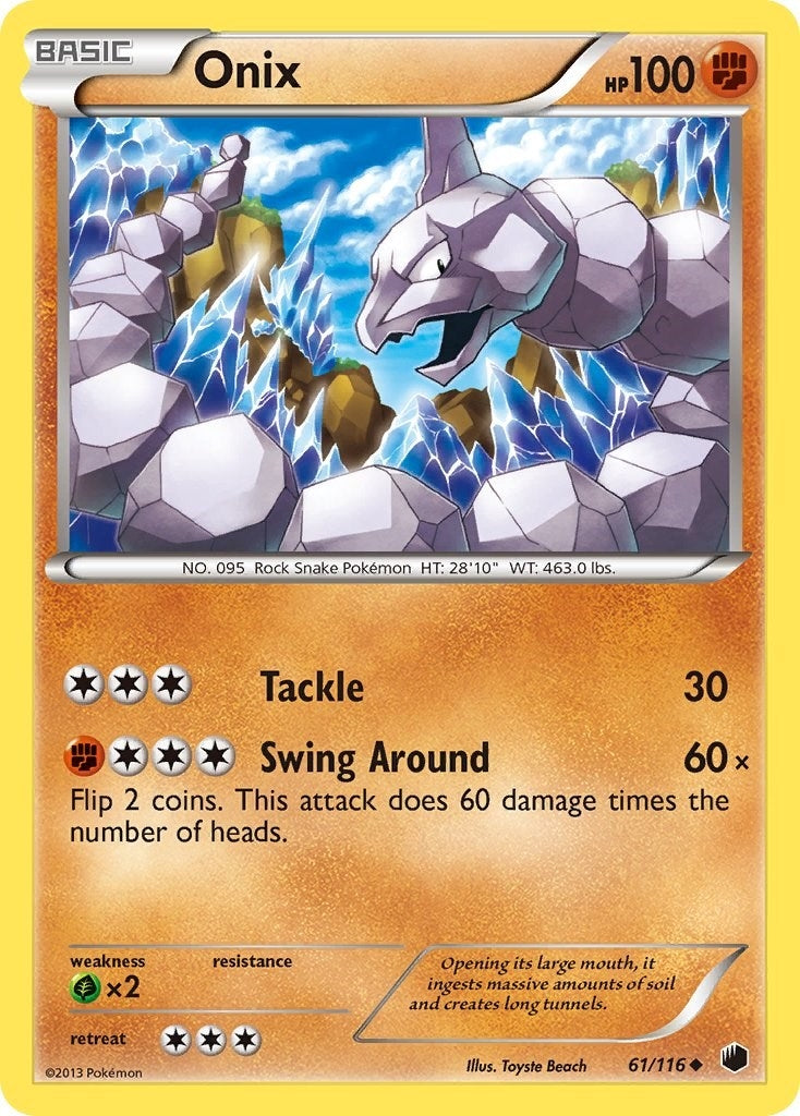 Image for Onix (Plasma Freeze) (61/116) - Pokemon