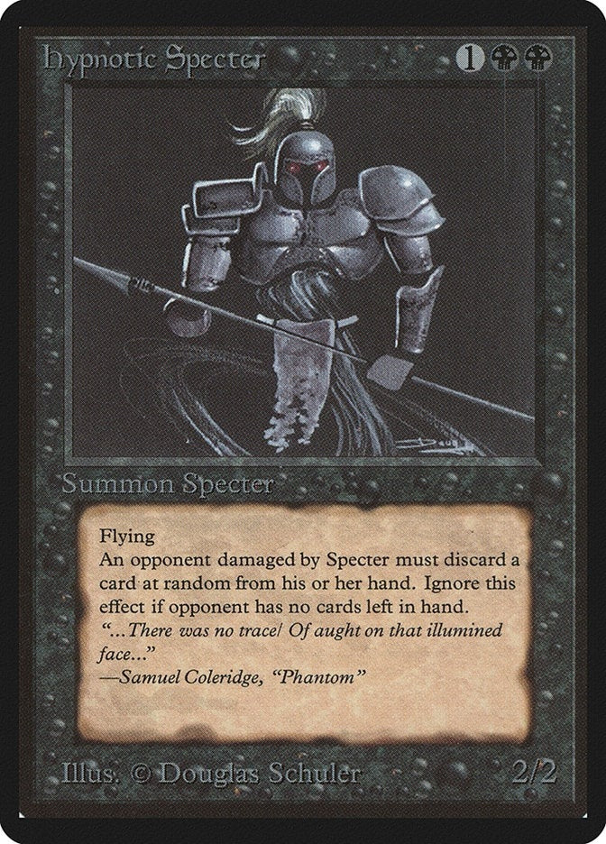 Image for Hypnotic Specter (Beta Edition) - Magic: The Gathering