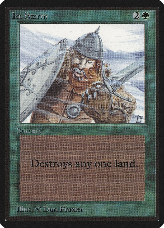 Image for Ice Storm (Beta Edition) - Magic: The Gathering