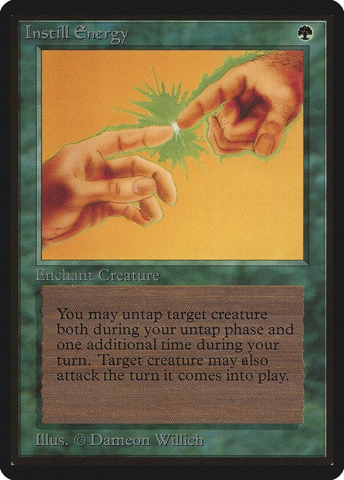 Image for Instill Energy (Beta Edition) - Magic: The Gathering