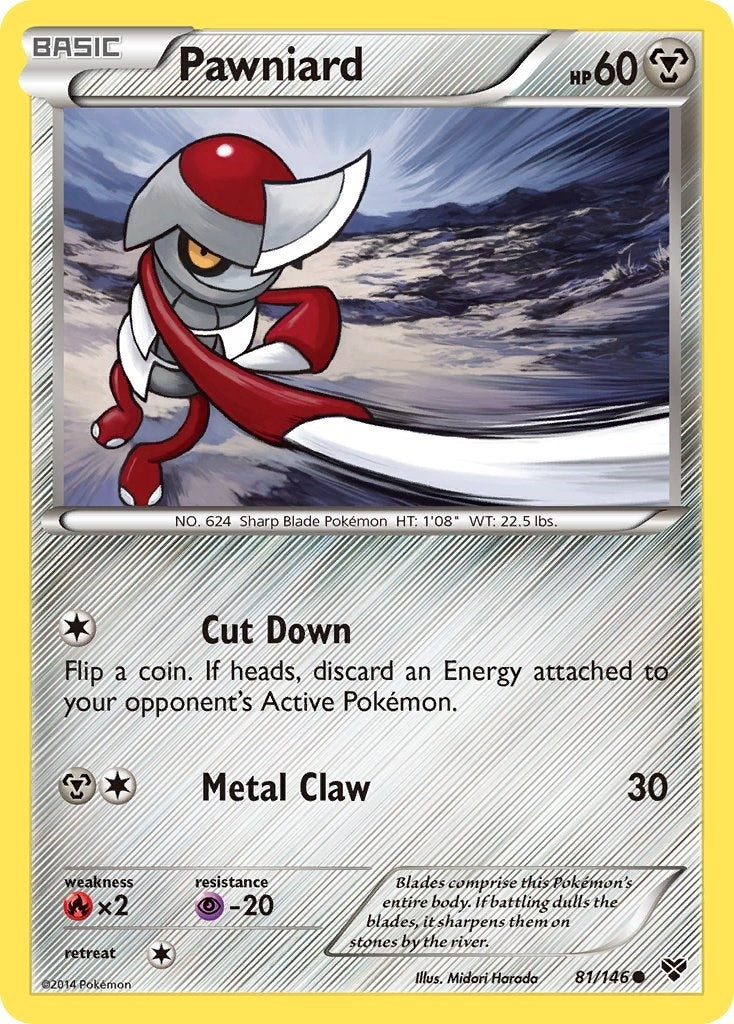 Image for Pawniard (XY Base Set) (81/146) - Pokemon
