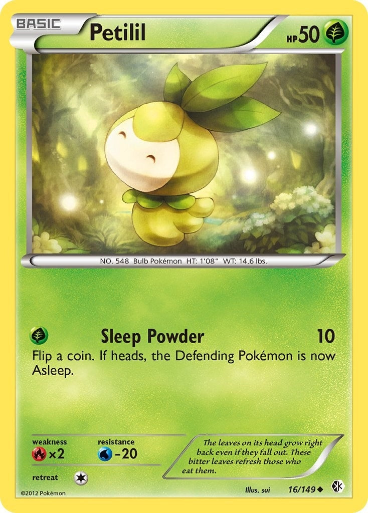 Image for Petilil (Boundaries Crossed) (16/149) - Pokemon