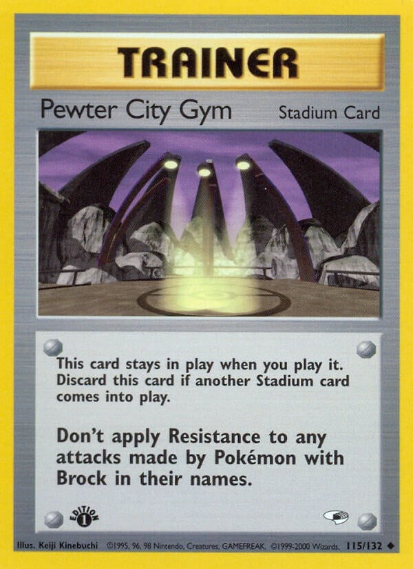 Image for Pewter City Gym (Gym Heroes) (115/132) - Pokemon