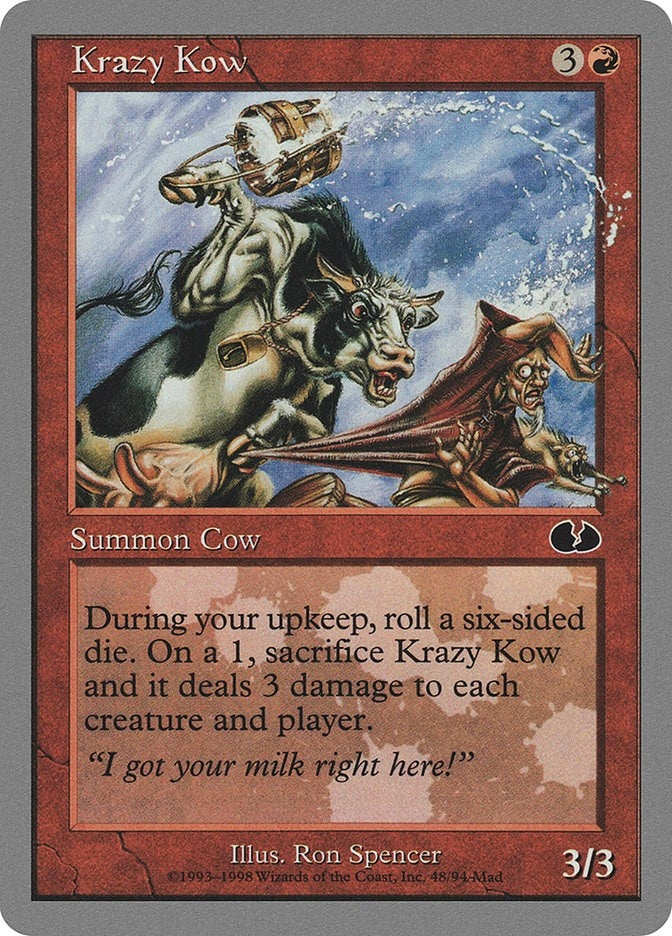 Image for Krazy Kow (Unglued) (48) - Magic: The Gathering