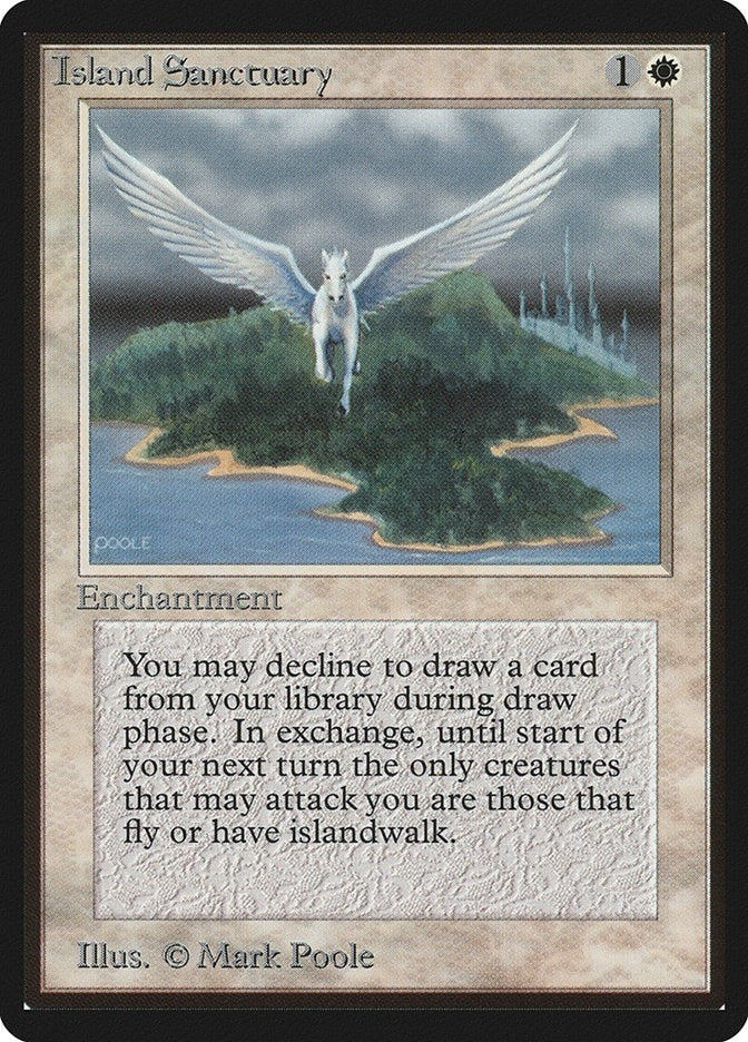 Image for Island Sanctuary (Beta Edition) - Magic: The Gathering