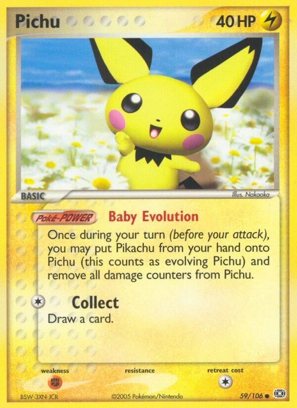 Image for Pichu (Emerald) (59/106) - Pokemon