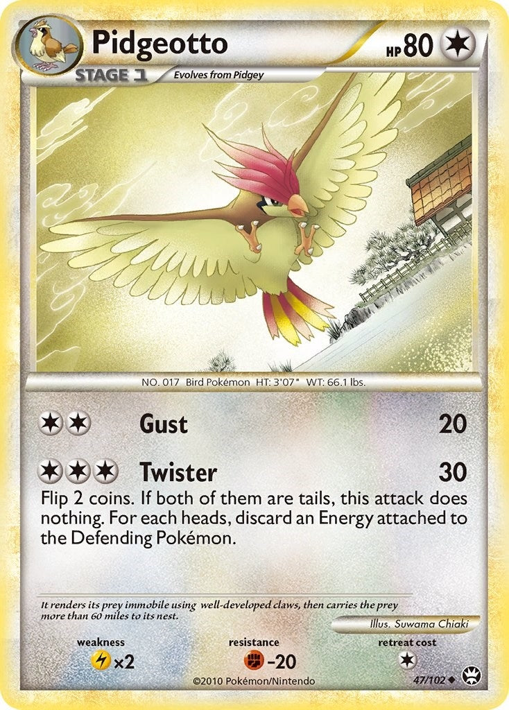 Image for Pidgeotto (Triumphant) (47/102) - Pokemon
