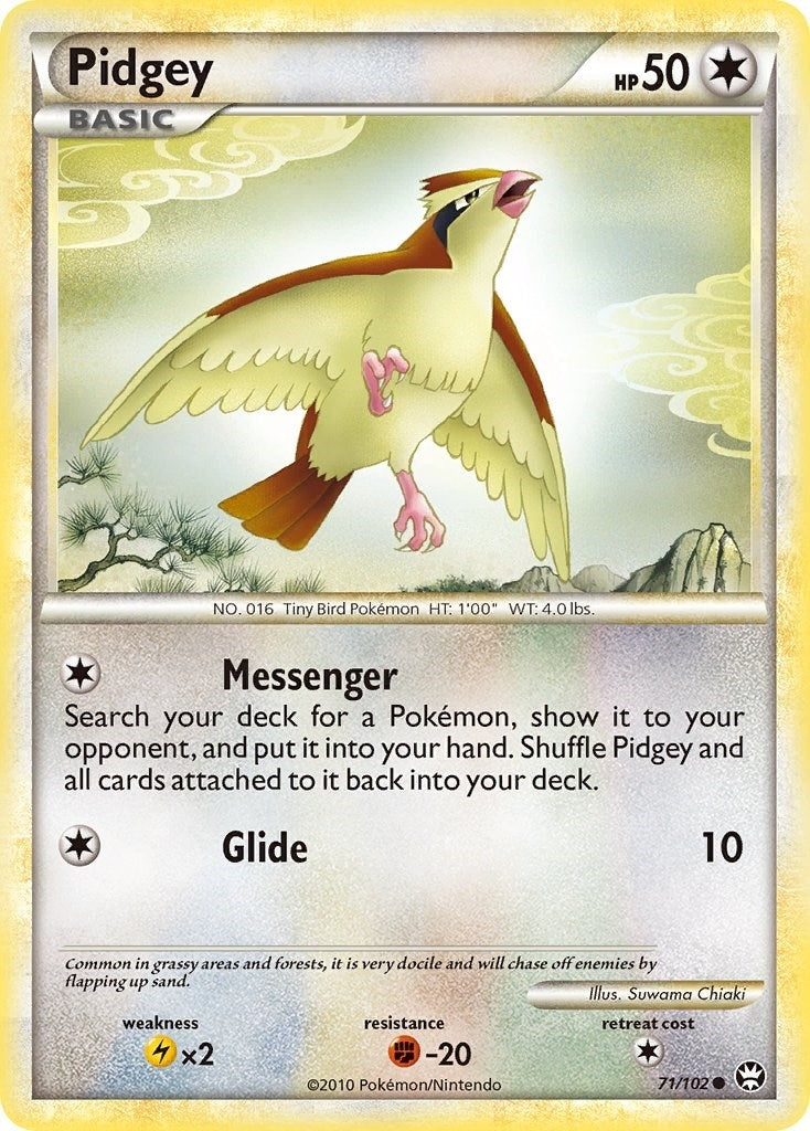 Image for Pidgey (Triumphant) (71/102) - Pokemon