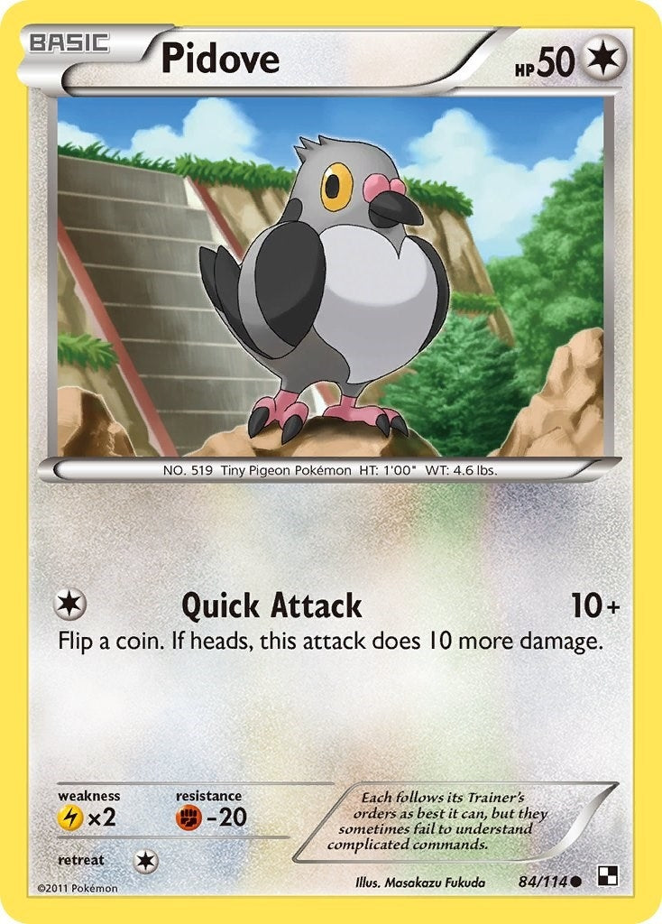 Image for Pidove (Black and White) (84/114) - Pokemon