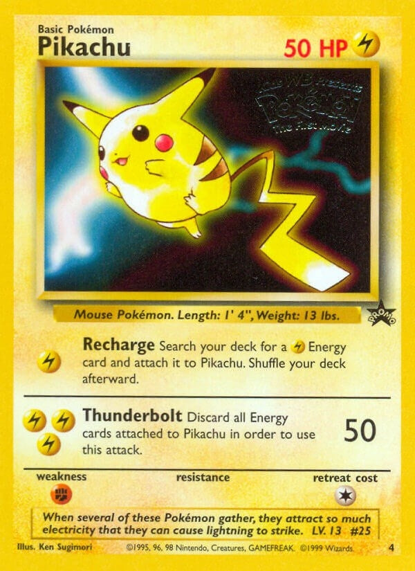 Image for Pikachu (Movie Promo) (WoTC Promo) (04/53) - Pokemon
