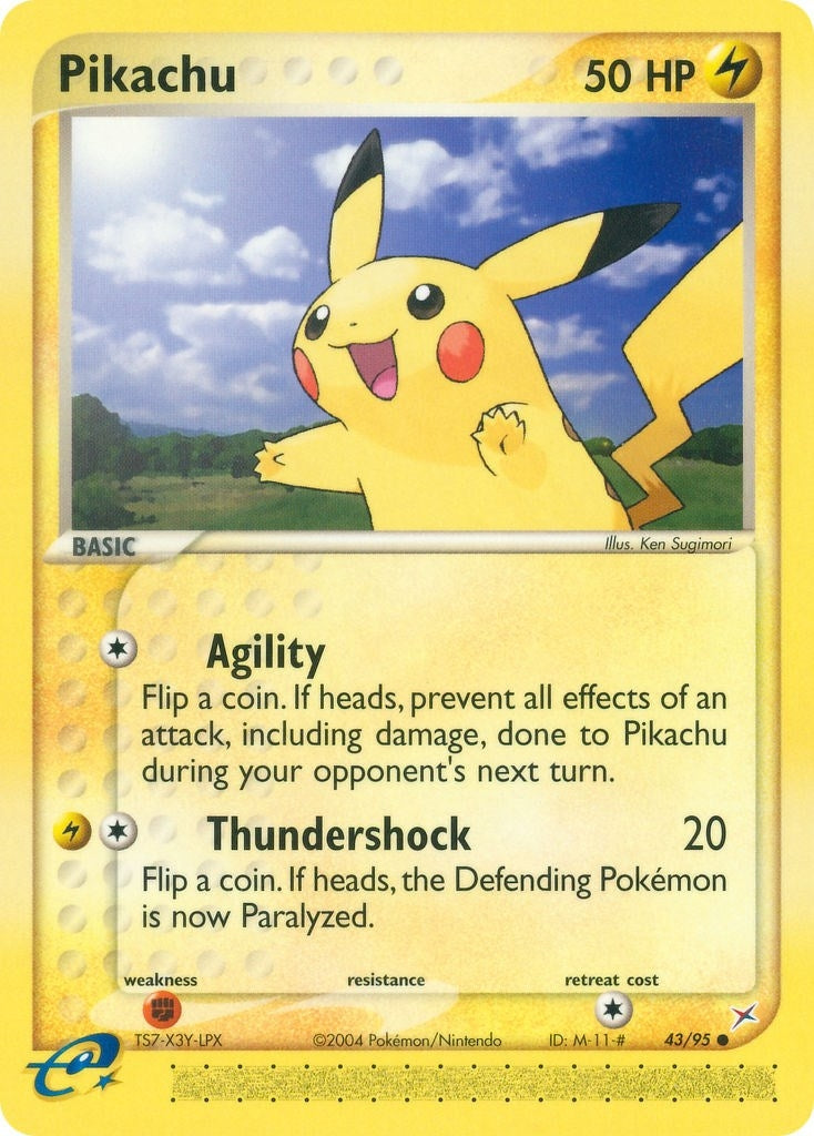 Image for Pikachu (Team Magma vs Team Aqua) (43/95) - Pokemon